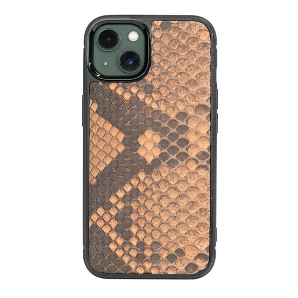 Premium Python Leather Case for iPhone 13 - Peru Style - Picture 1 of 5